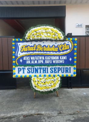 Papan Bunga Duka di Aceh Jaya