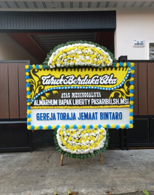 Papan Bunga Duka di Aceh Jaya