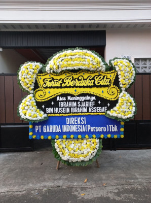 Papan Bunga Duka di Aceh Jaya
