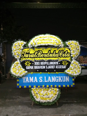 Papan Bunga Duka di Aceh Jaya